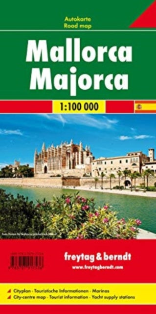 Mallorca Road Map 1:100 000 - New Sheet map
