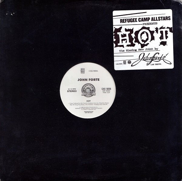 John Forte - Hot - Used Vinyl Record 12"