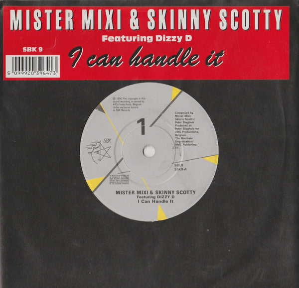 Mister Mixi - I Can Handle It - Used Vinyl Record 7"