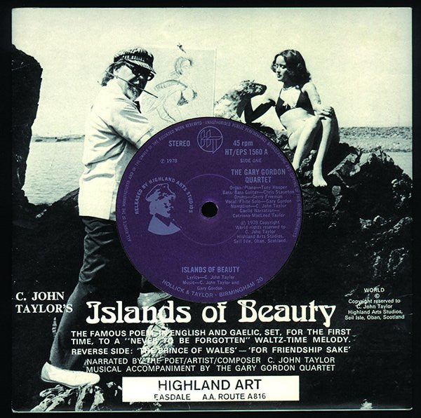 C. John Taylor - Islands Of Beauty - Used Vinyl Record 7"