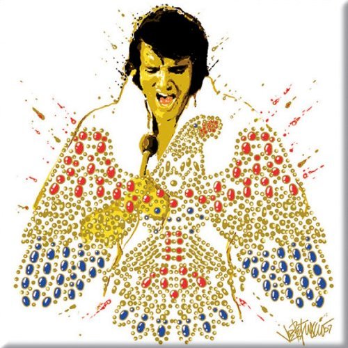Elvis Presley - Fridge Magnet: American Eagle - TV Memorabilia Fridge