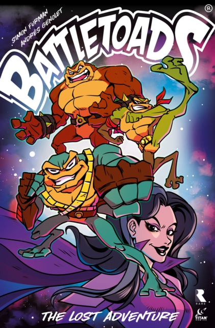Simon Furman - Battletoads - The Lost Adventure - New Paperback