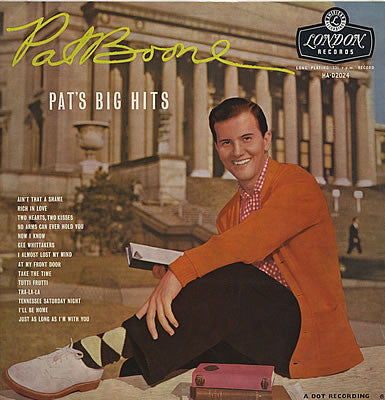Pat Boone - Pat's Big Hits - Used Vinyl Record