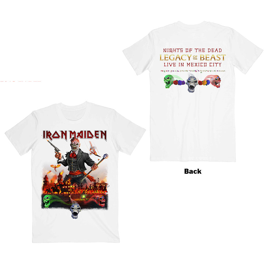 Iron Maiden - tshirt - Unisex - Short Sleeves - X-Large