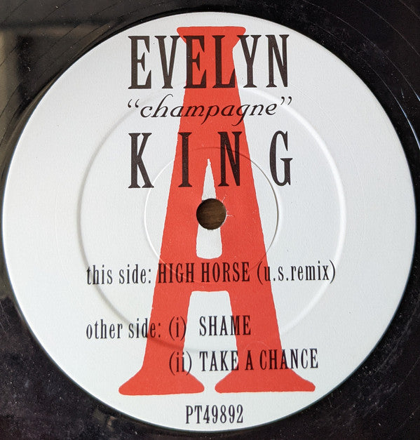 Evelyn King - High Horse (U.S. Remix) - Used Vinyl Record 12"