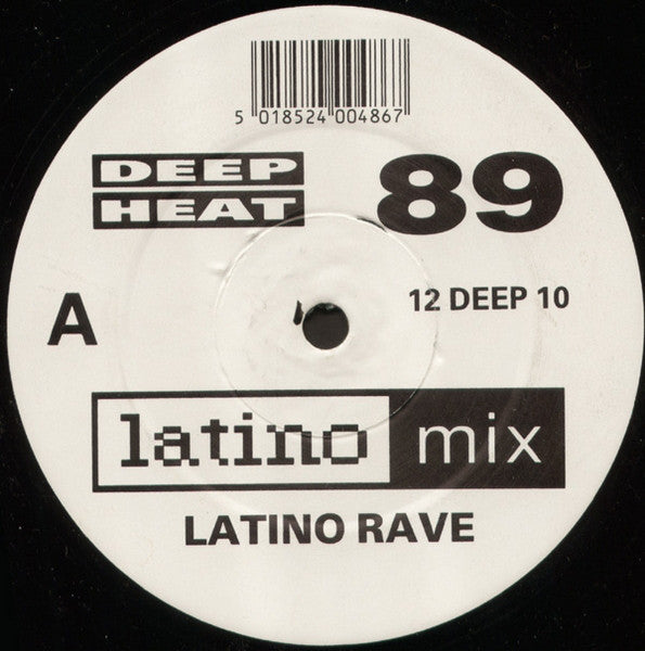 Latino Rave - Deep Heat 89 - Used Vinyl Record 12"