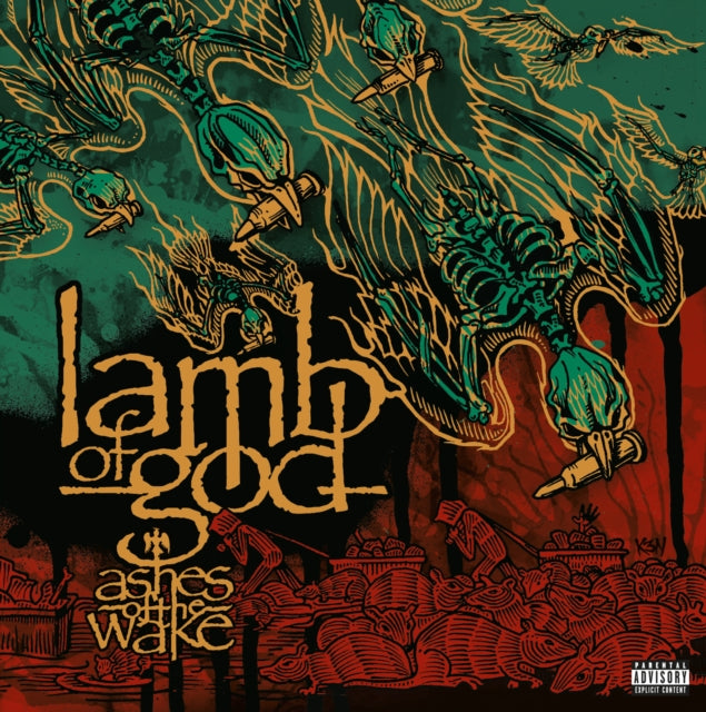 LAMB OF GOD - ASHES OF THE WAKE (20TH ANNIVERSARY EDITION) - Vinyl Reco