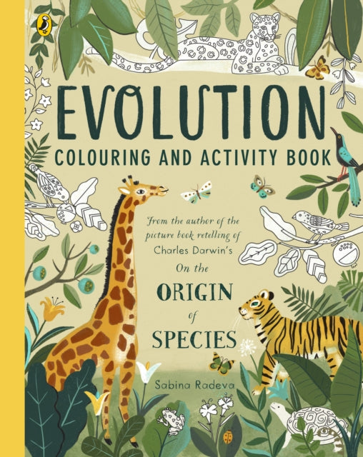Sabina Radeva - Evolution Colouring and Activity Book - Paperback
