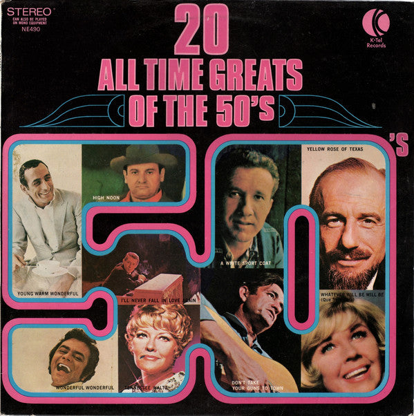 Various - 20 All Time Greats Of The 50's - Used Vinyl Record