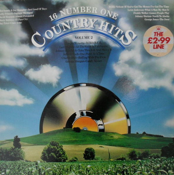 Various - 16 Number One Country Hits Volume 2 - Used Vinyl Record