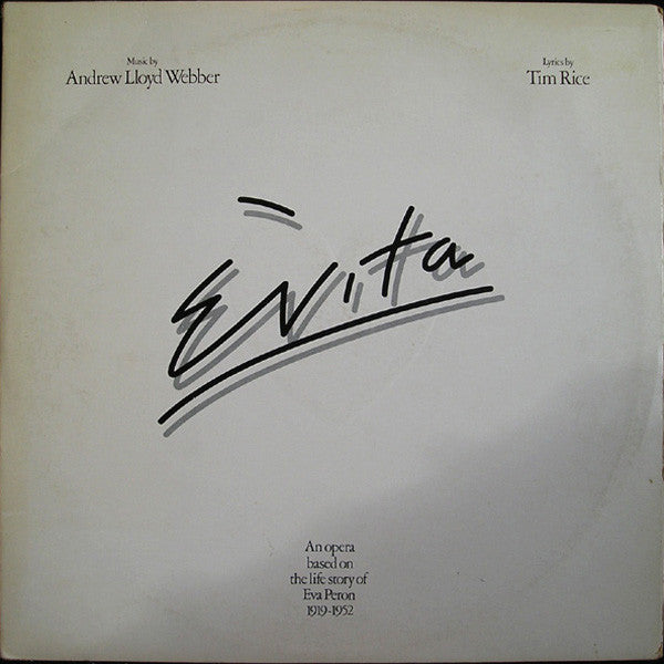 Andrew Lloyd Webber - Evita - Used Vinyl Record