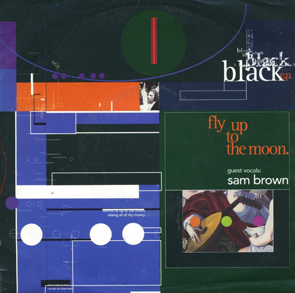 Black - Fly Up To The Moon - Used Vinyl Record 7"