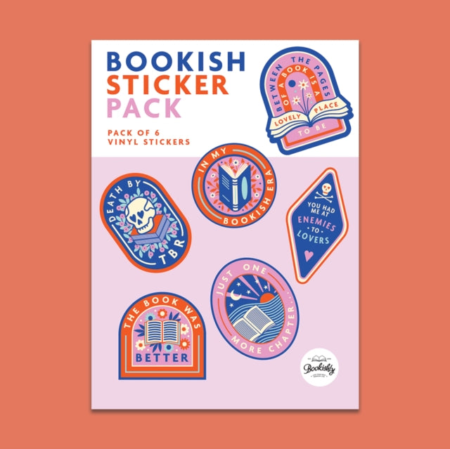 Bookish Era Sticker Pack of 6 - Paperback
