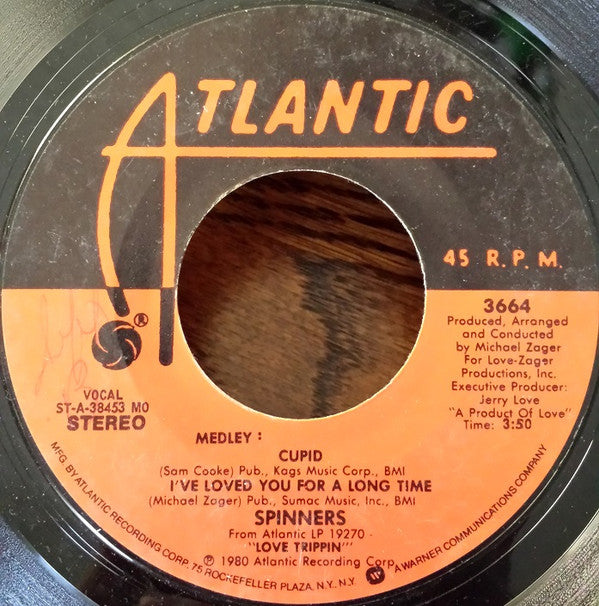 Spinners - (Medley) Cupid - I've Loved You For A Long Time / Pipedrea