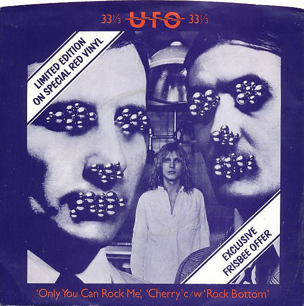 UFO - Only You Can Rock Me / Cherry/Rock Bottom - Used Vinyl Record 7