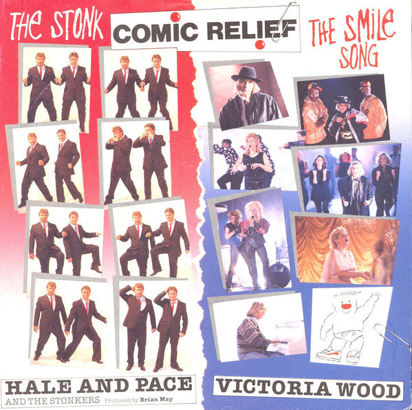 Hale And Pace - Stonk / The Smile Song - Used Vinyl Record 7"