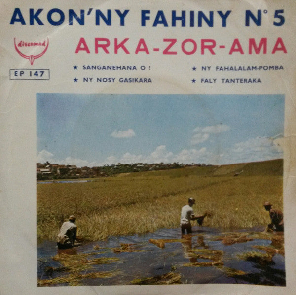 Akon'ny Fahiny - Arka-Zor-Ama - Used Vinyl Record 7"