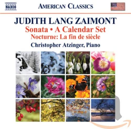 Judith Lang Zaimont - : Sonata/A Calendar Set/... - New CD