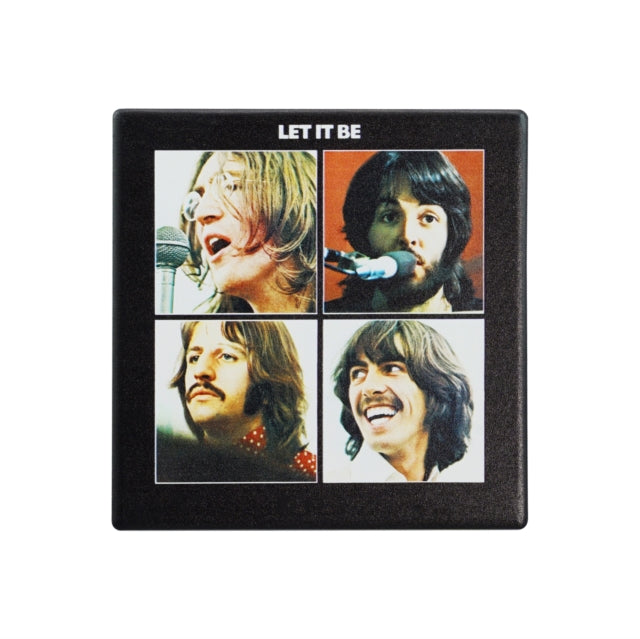 BEATLES - Coaster Single Ceramic - The (Let It Be) - Coaster Single