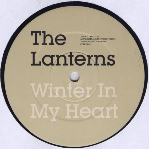 Lanterns - Winter In My Heart - Used Vinyl Record 12"