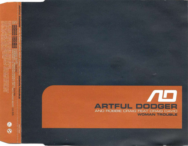 Artful Dodger - Woman Trouble - Used CD