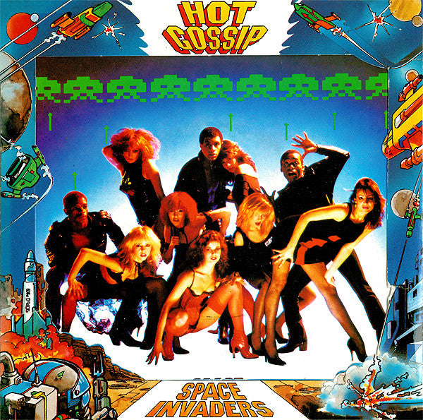 Hot Gossip - Space Invaders - Used Vinyl Record 7"