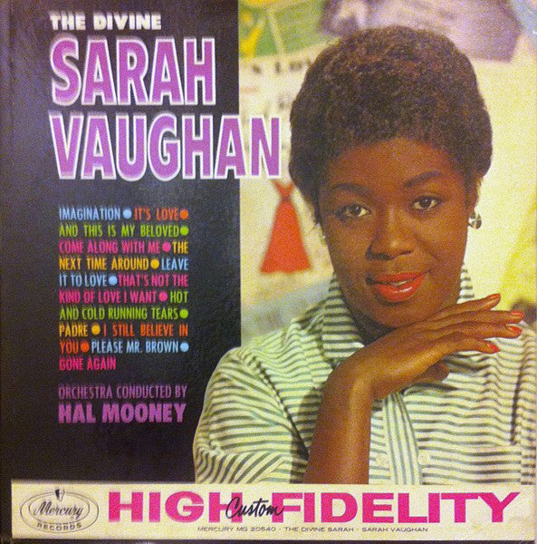Sarah Vaughan - Divine - Used Vinyl Record
