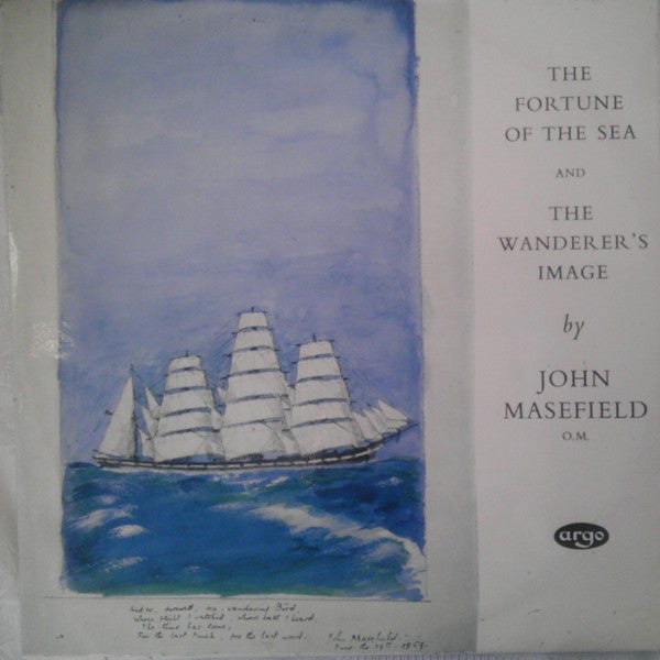 John Masefield - Fortune Of The Sea / The Wanderer's Image - Used Vin