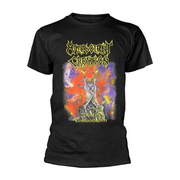 MALEVOLENT CREATION - TEN COMMANDMENT - tshirt - T Shirt - Size M