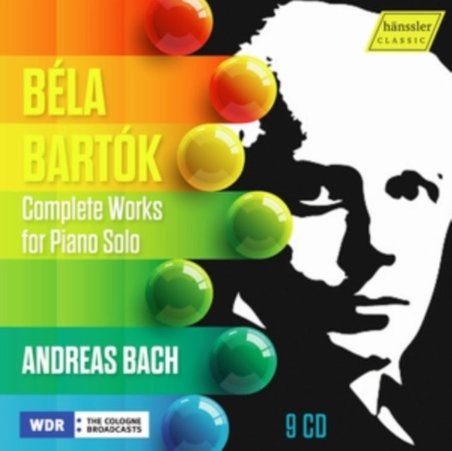 ANDREAS BACH - BARTOK - WORKS FOR SOLO PIANO - CD