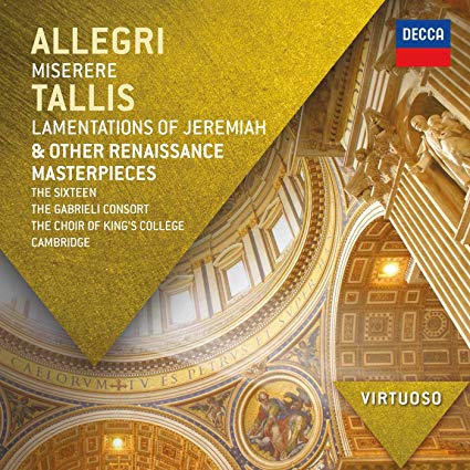 Gregorio Allegri - Miserere / Lamentations Of Jeremiah & Other Renaissan