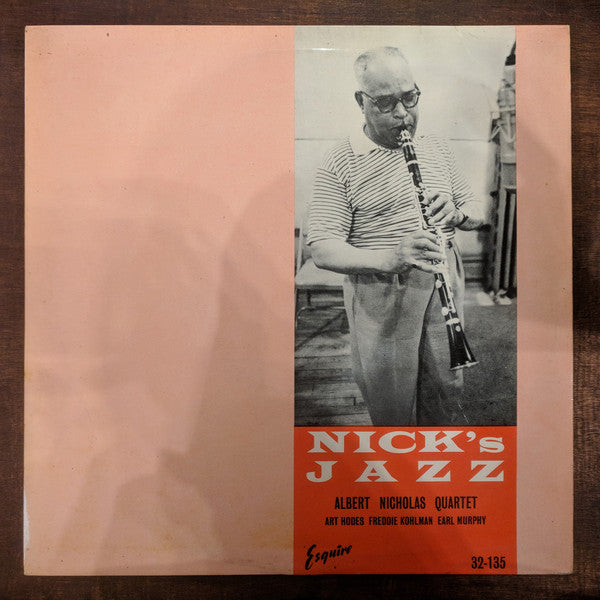 Albert Nicholas Quar - Nick's Jazz - Used Vinyl Record