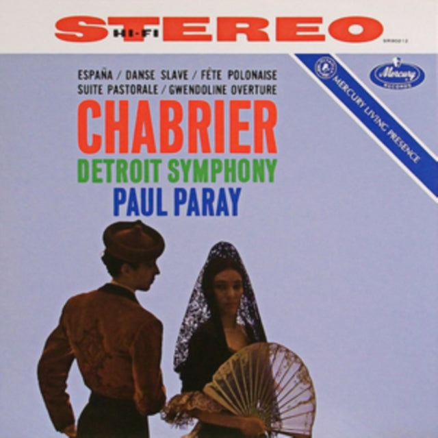 Detroit Symphony Orc - Music of Chabrier - Vinyl Record 12 INCH RECORD