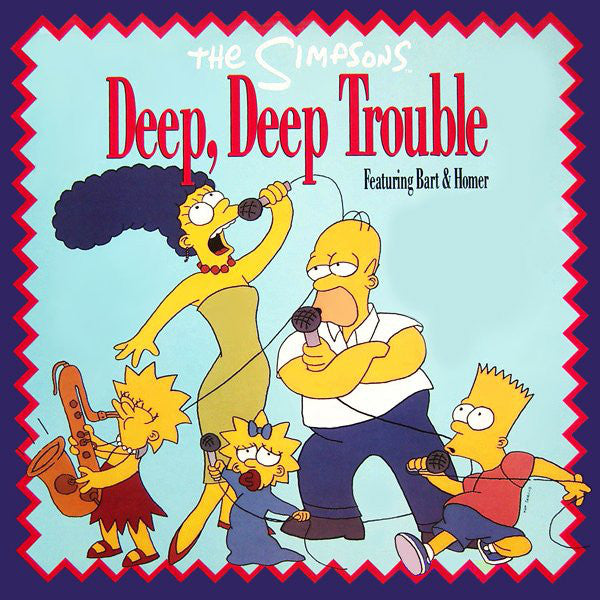 Simpsons - Deep, Deep Trouble - Used Vinyl Record 12"