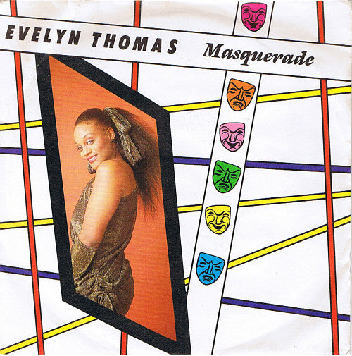Evelyn Thomas - Masquerade - Used Vinyl Record 7"