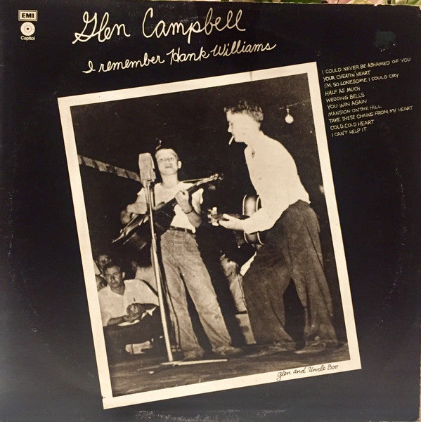 Glen Campbell - I Remember Hank Williams - Used Vinyl Record