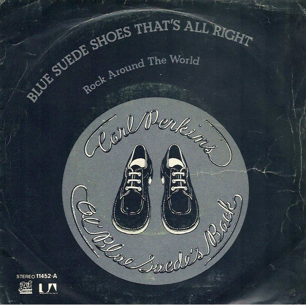 Carl Perkins - Blue Suede Shoes - Used Vinyl Record 7"