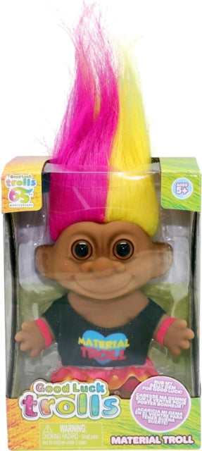 Trolls 4" Doll - Material Troll - Paperback