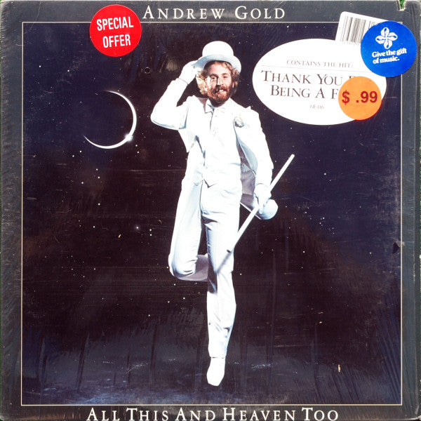 Andrew Gold - All This And Heaven Too - Used Vinyl Record