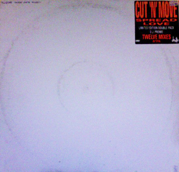 Cut 'N' Move - Spread Love - Used Vinyl Record 12"