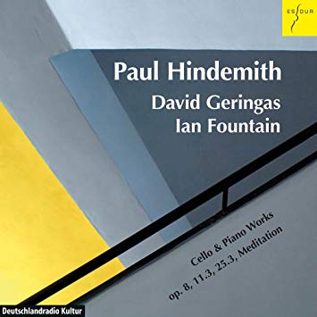 David Geringas - Hindemith: Cello and Piano Works Op. 8 11.3 25.3 Medita