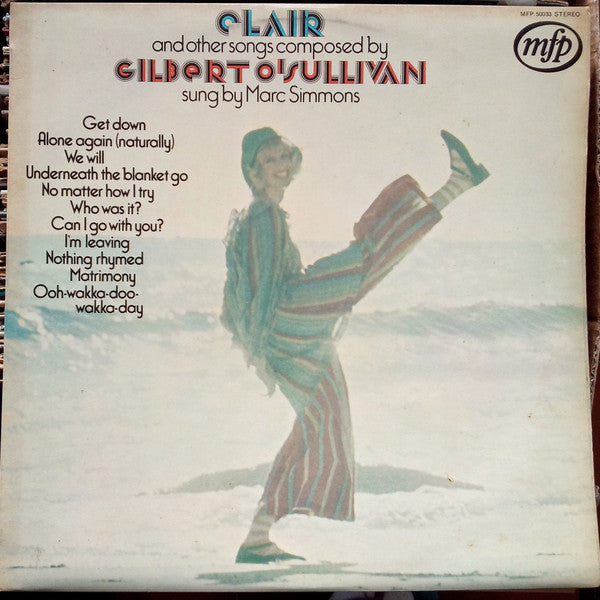 Marc Simmons - Clair And Other Songs Composed By Gilbert O'Sullivan -