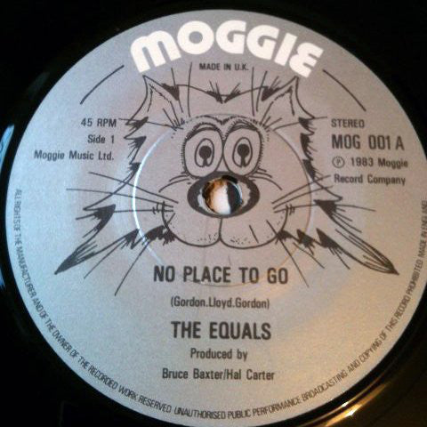 Equals - No Place To Go / Back Streets - Used Vinyl Record 7"