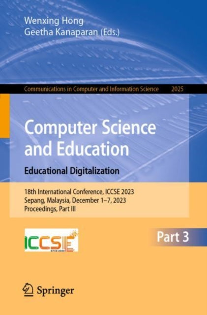 Hong - Computer Science and Education. Educational Digitalization 18