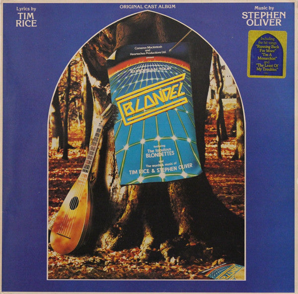Tim Rice - Blondel - Used Vinyl Record