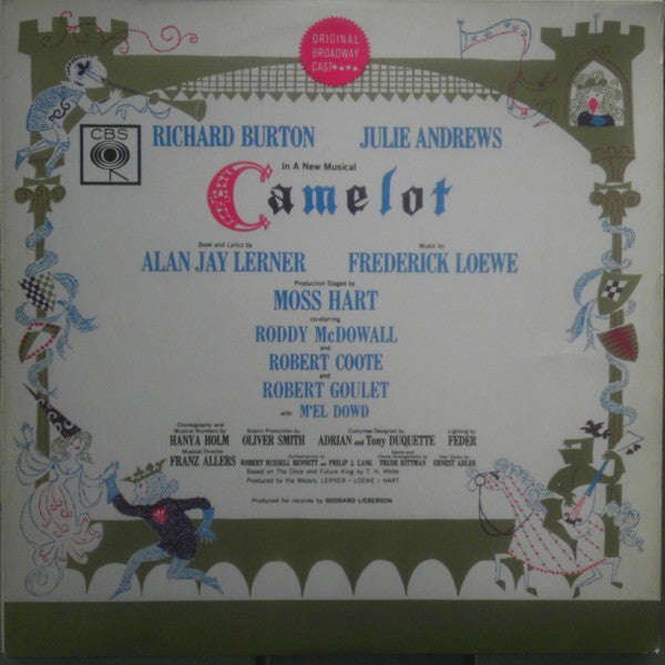 Alan Jay Lerner - Camelot (Original Broadway Cast Recording) - Used