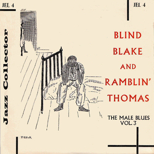 Blind Blake - Male Blues Vol. 3 - Used Vinyl Record 7"
