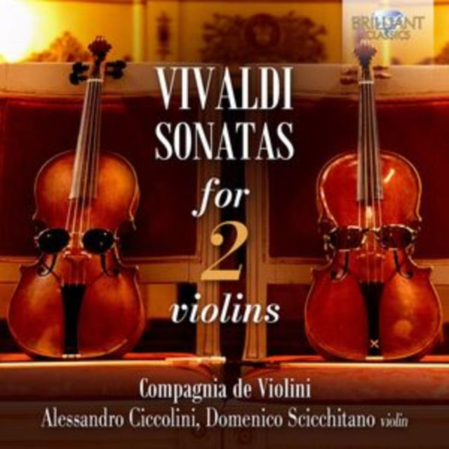ALESSANDRO CICCOLINI - VIVALDI SONATAS FOR 2 VIOLINS - CD
