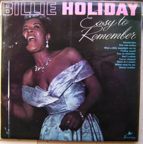 Billie Holiday - Easy To Remember - Used Vinyl Record