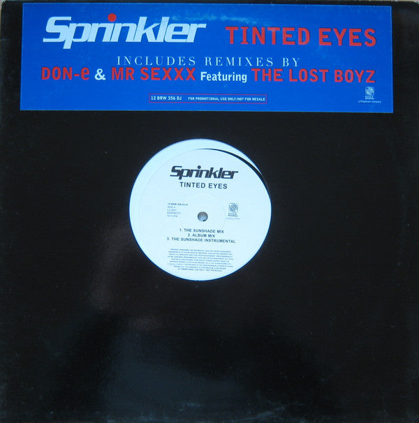 Sprinkler - Tinted Eyes - Used Vinyl Record 12"